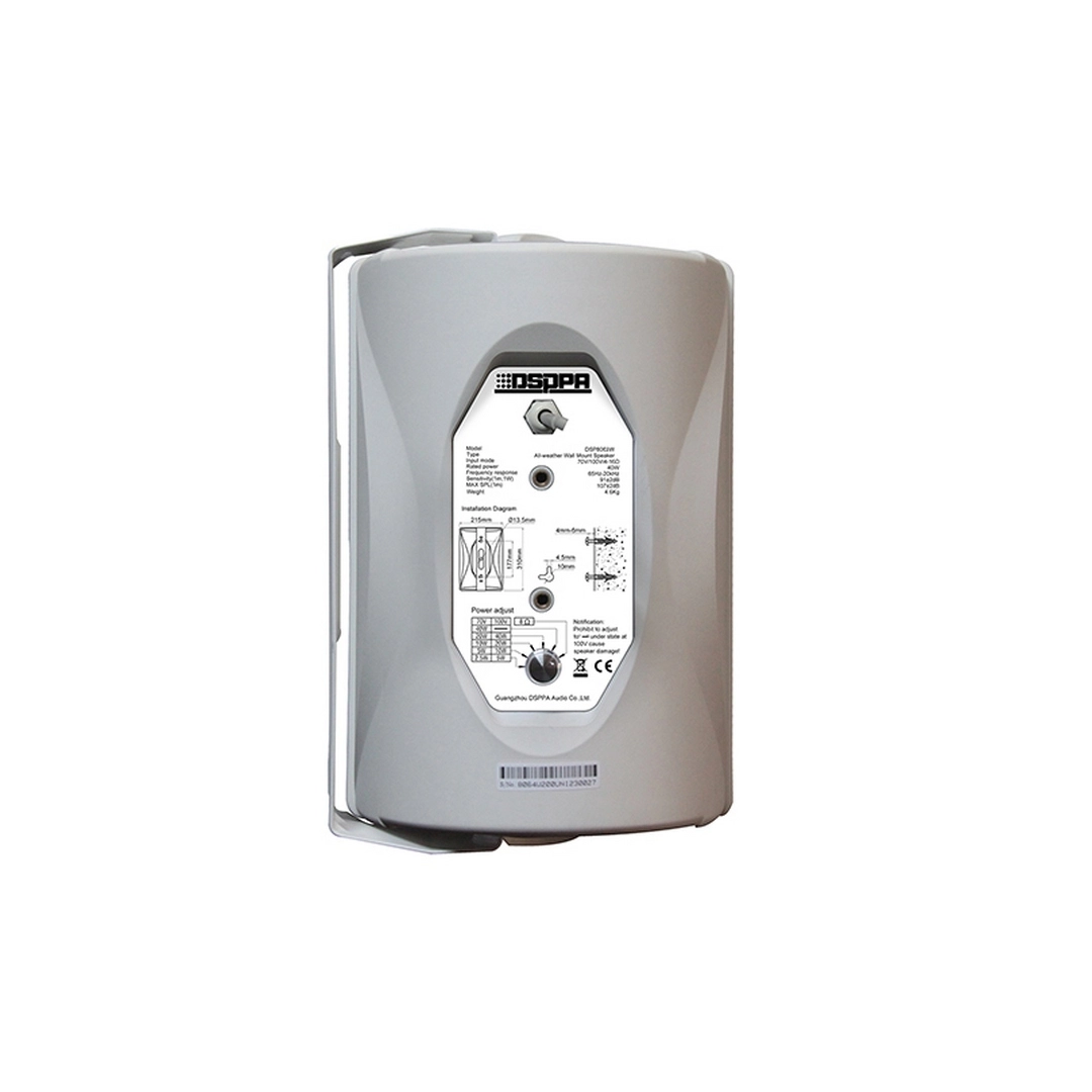 DSPPA DSP8064W Настінна колонка потужністю 40Вт білого кольору