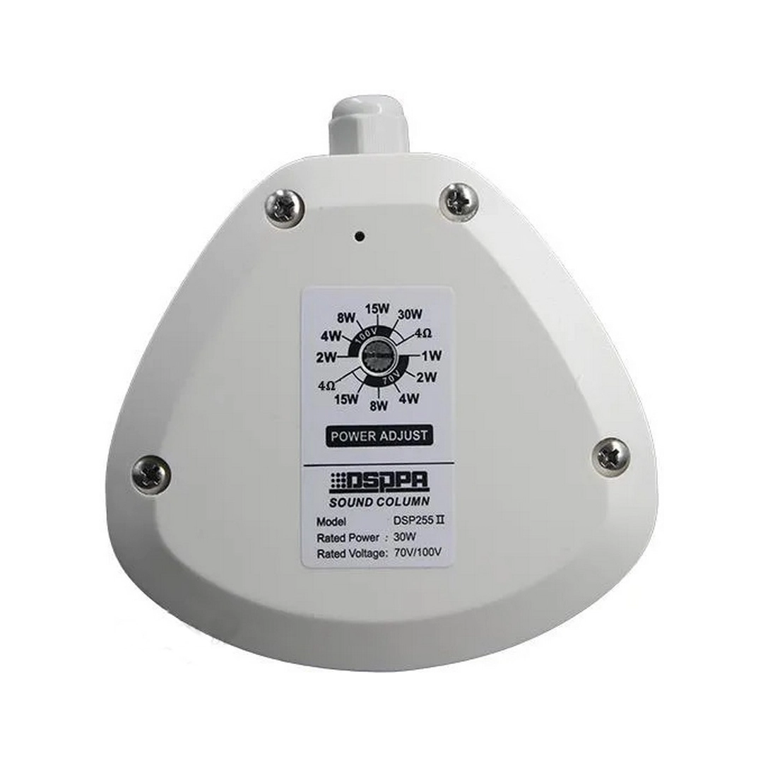 DSPPA DSP255IIW Вуличний водонепроникний динамік 30Вт білого кольору IP65