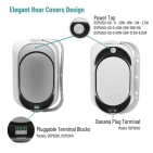 DSPPA DSP5040W 40Вт Водонепроникний вуличний настінний динамік IP65 білого кольору