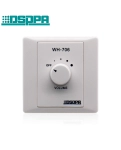DSPPA WH-706 60W volume controller for 100V lines