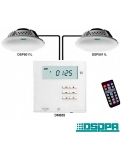 DSPPA M2W - compact, frameless, ceiling loudspeaker system