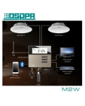 DSPPA M2W - compact, frameless, ceiling loudspeaker system