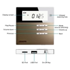 DSPPA M2W – компактна, система з безрамковими, стельовими гучномовцями DSPPA M2W – компактна, система з безрамковими, стельовими гучномовцями