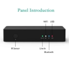 DSPPA DW01 Медіаплеєр інтелектуальний підсилювач потокового аудіо Wi-Fi з Bluetooth