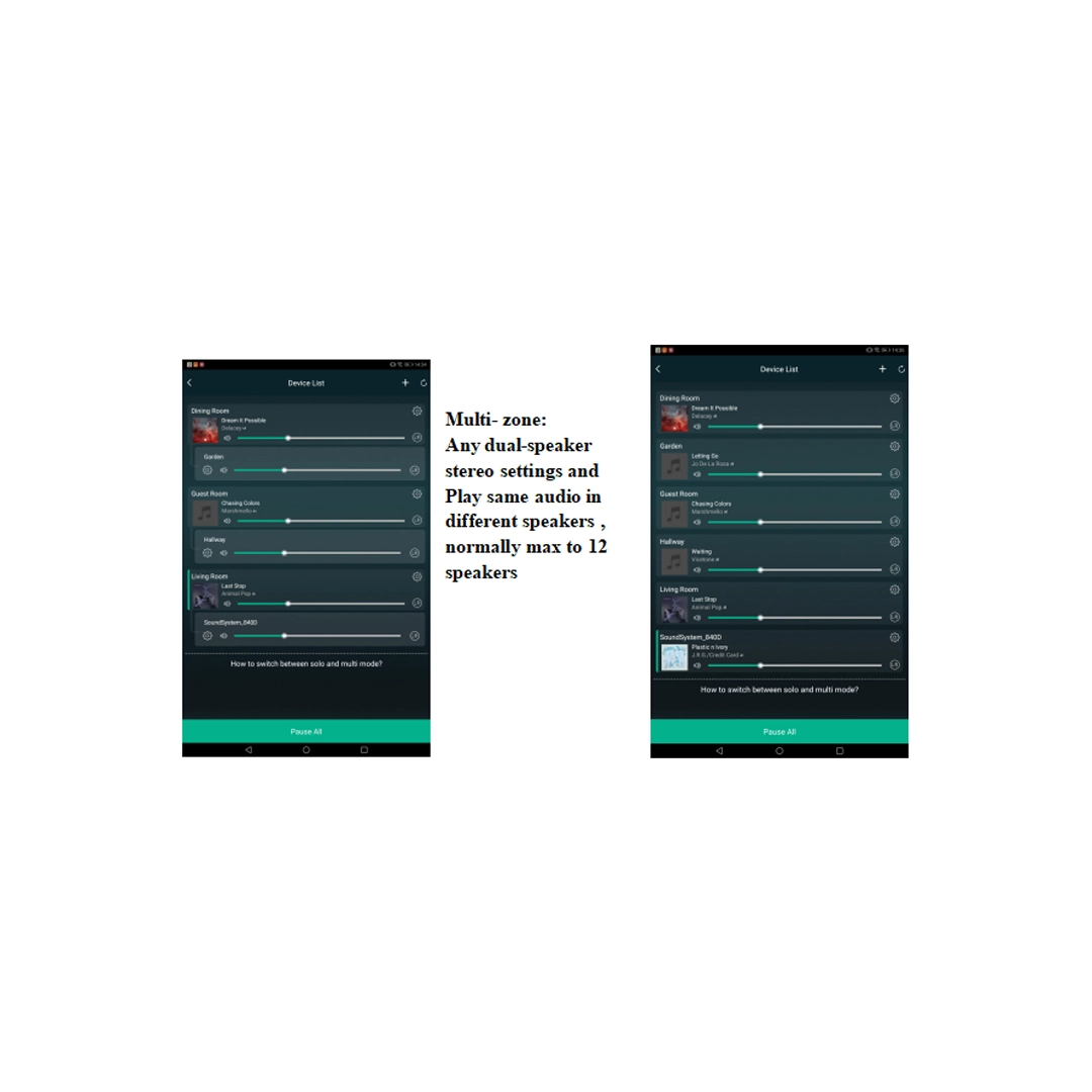 DSPPA DW01 Медіаплеєр інтелектуальний підсилювач потокового аудіо Wi-Fi з Bluetooth DSPPA DW01 Медіаплеєр інтелектуальний підсилювач потокового аудіо Wi-Fi з Bluetooth