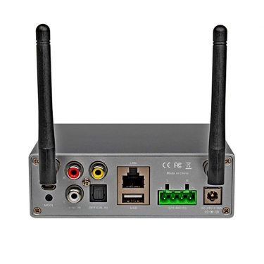 DSPPA DW0250 Мережевий аудіоплеєр з підсилювачем 2*50Вт на 4Ом потокового аудіо з Wi-Fi та Bluetooth 5.0 для стримінгу