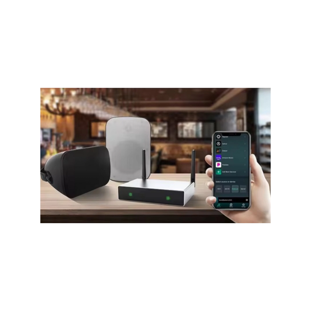 DSPPA DW0235 Мережевий аудіоплеєр з підсилювачем 2*35Вт на 4Ом потокового аудіо з Wi-Fi та Bluetooth 5.0 для стримінгу DSPPA DW0235 Мережевий аудіоплеєр з підсилювачем 2*35Вт на 4Ом потокового аудіо з Wi-Fi та Bluetooth 5.0 для стримінгу