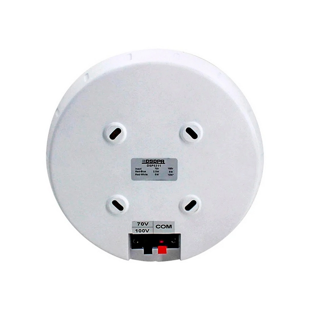 DSPPA DSP5311 6,5-дюймовий стельовий динамік для поверхневого монтажу колір білий