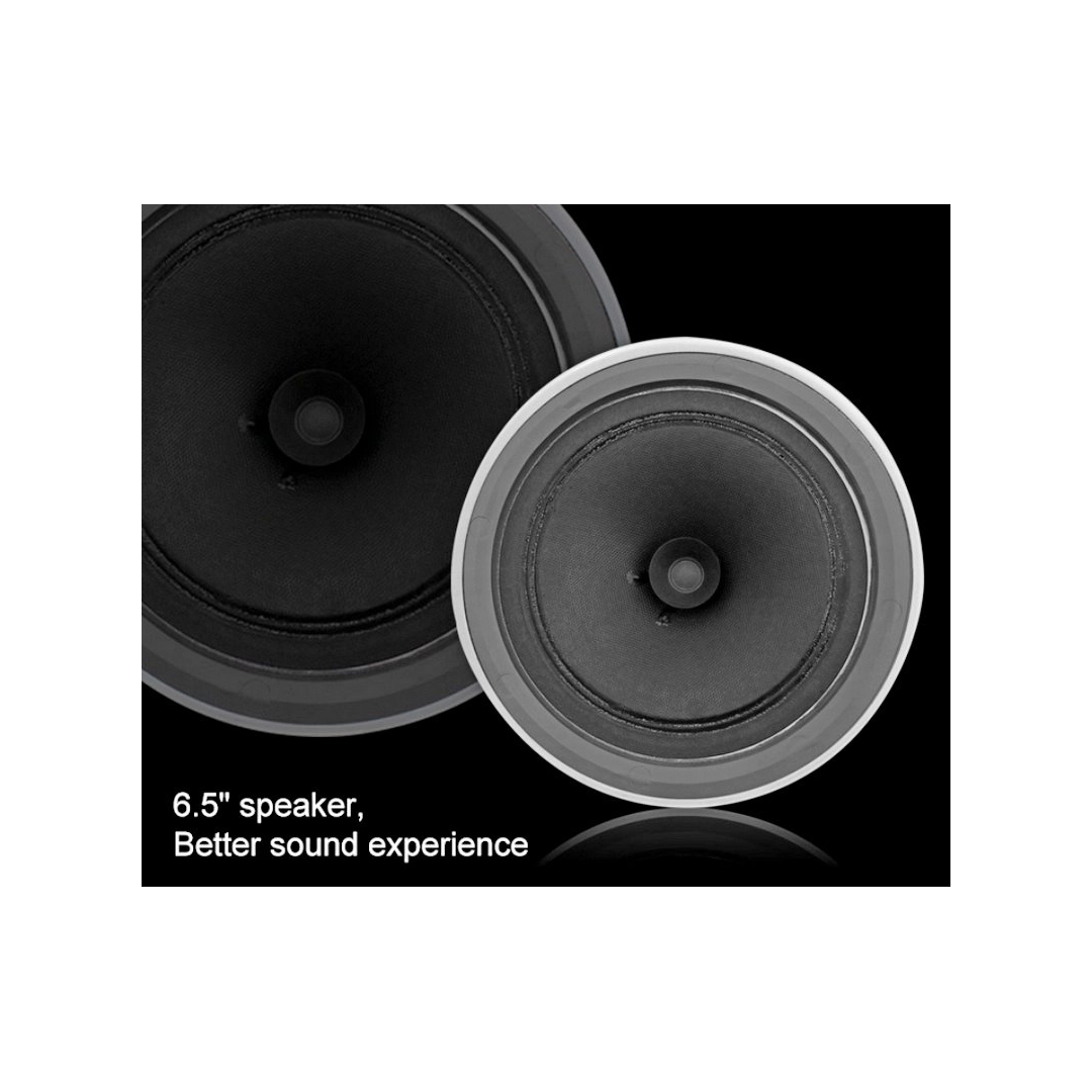 DSPPA DSP5311B 6,5-дюймовий стельовий динамік для поверхневого монтажу колір чорний