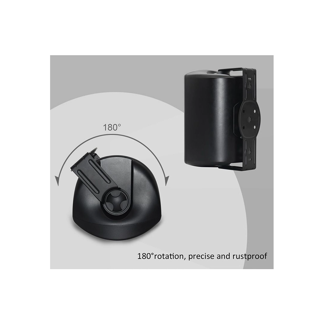 DSPPA DSP7064W Всепогодні 2-смугові настінні гучномовці потужністю 40Вт IP65 Колір: Білий DSPPA DSP7064W Всепогодні 2-смугові настінні гучномовці потужністю 40Вт IP65 Колір: Білий