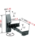 Настінний кронштейн Vogel's VLB200