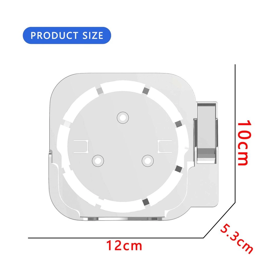 Настінний тримач Кронштейн для кріплення Apple TV 4K 2/3/4/5/6 Gen White