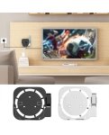 Настінний тримач Кронштейн для кріплення Apple TV 4K 2/3/4/5/6 Gen White