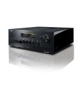 Stereo receiver Yamaha R-N2000A Black