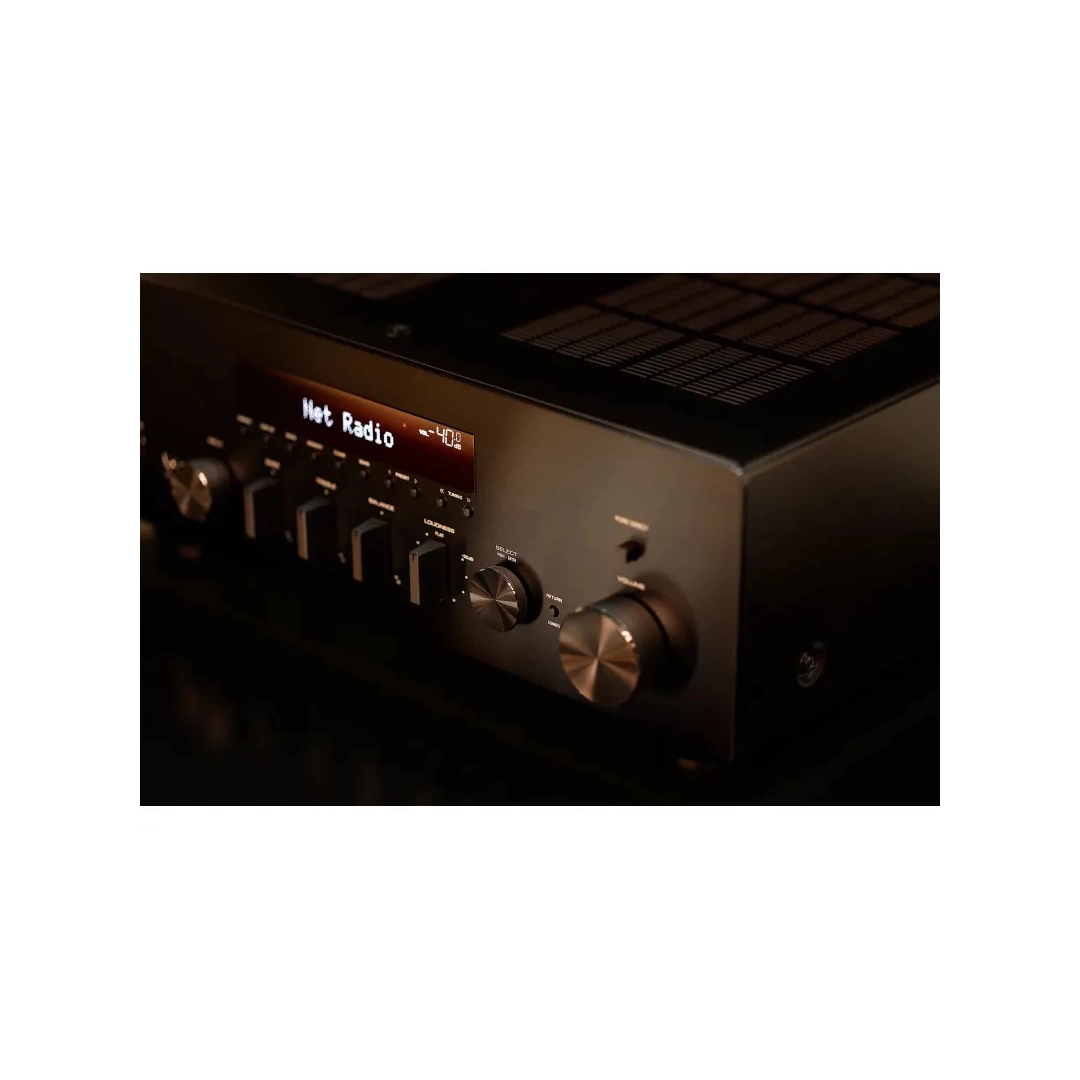 Стерео ресивер Yamaha R-N600A Black