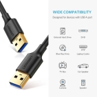 Кабель HDMI Ugreen US128 USB-A 3.0 - USB-A 3.0, 1m Black 10370 Кабель HDMI Ugreen US128 USB-A 3.0 - USB-A 3.0, 1m Black 10370