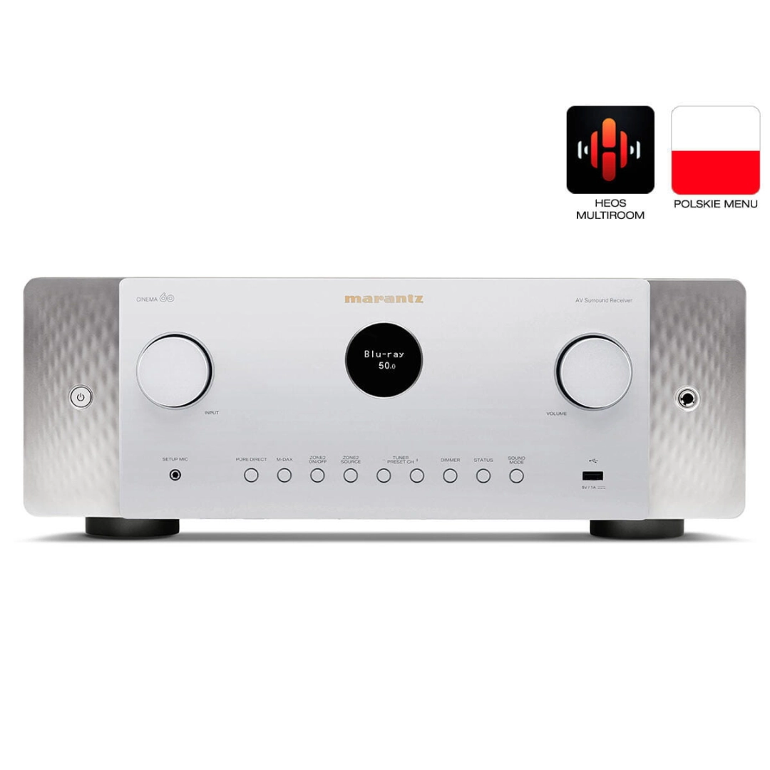 AV Ресівер Marantz CINEMA 60 (Silver Gold)