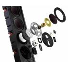 Вбудована акустика Dali Phantom M-675 depth (см/inches 51.1/.9/4.1)