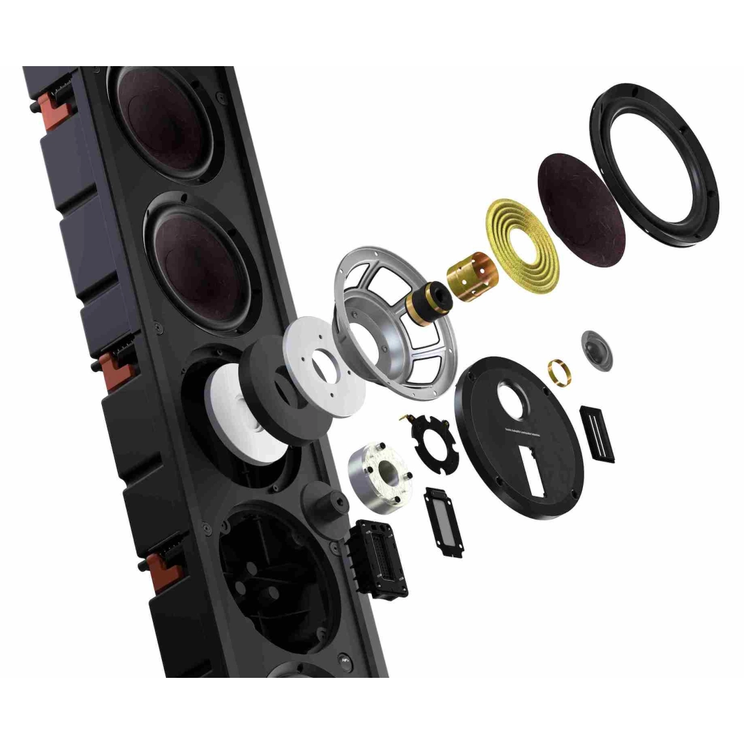 Вбудована акустика Dali Phantom M-675 depth (см/inches 51.1/.9/4.1)