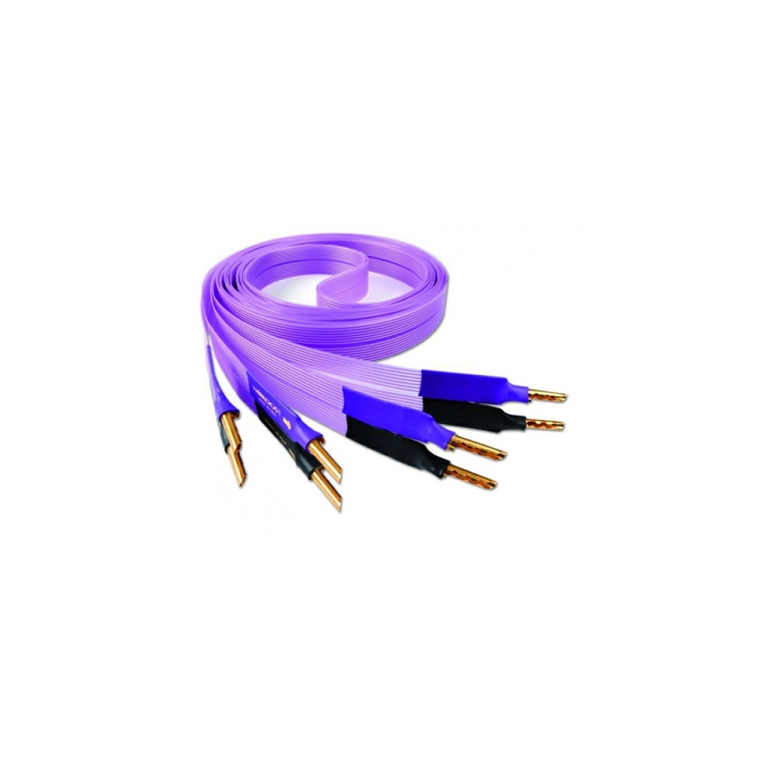 Кабель акустичний Nordost Purple flare, 2x2, 5m is terminated with low-mass