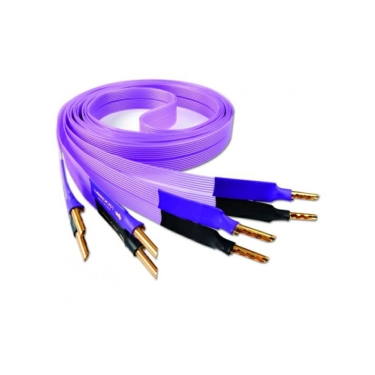 Кабель акустичний Nordost Purple flare, 2x2, 5m is terminated with low-mass