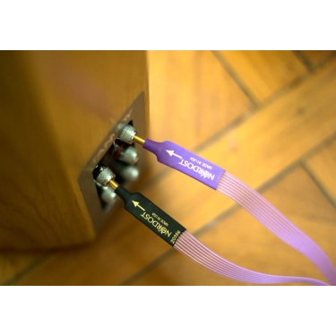 Кабель акустичний Nordost Purple flare, 2x2, 5m is terminated with low-mass