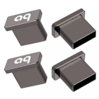 Перешкоди захисні ковпачки AudioQuest Noice-Stopper USB Caps Set/4 Перешкоди захисні ковпачки AudioQuest Noice-Stopper USB Caps Set/4