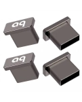 Перешкоди захисні ковпачки AudioQuest Noice-Stopper USB Caps Set/4