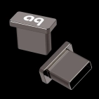 Перешкоди захисні ковпачки AudioQuest Noice-Stopper USB Caps Set/4 Перешкоди захисні ковпачки AudioQuest Noice-Stopper USB Caps Set/4