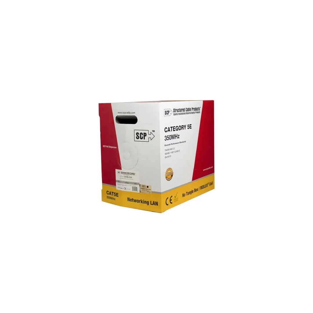 Кабель Ethernet SCP CAT5E-SH-LSZH-GY 305m Кабель Ethernet SCP CAT5E-SH-LSZH-GY 305m