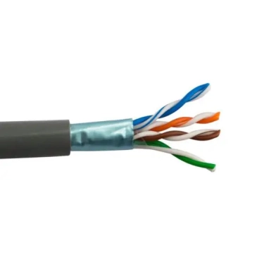 Кабель Ethernet SCP CAT5E-SH-LSZH-GY 305m