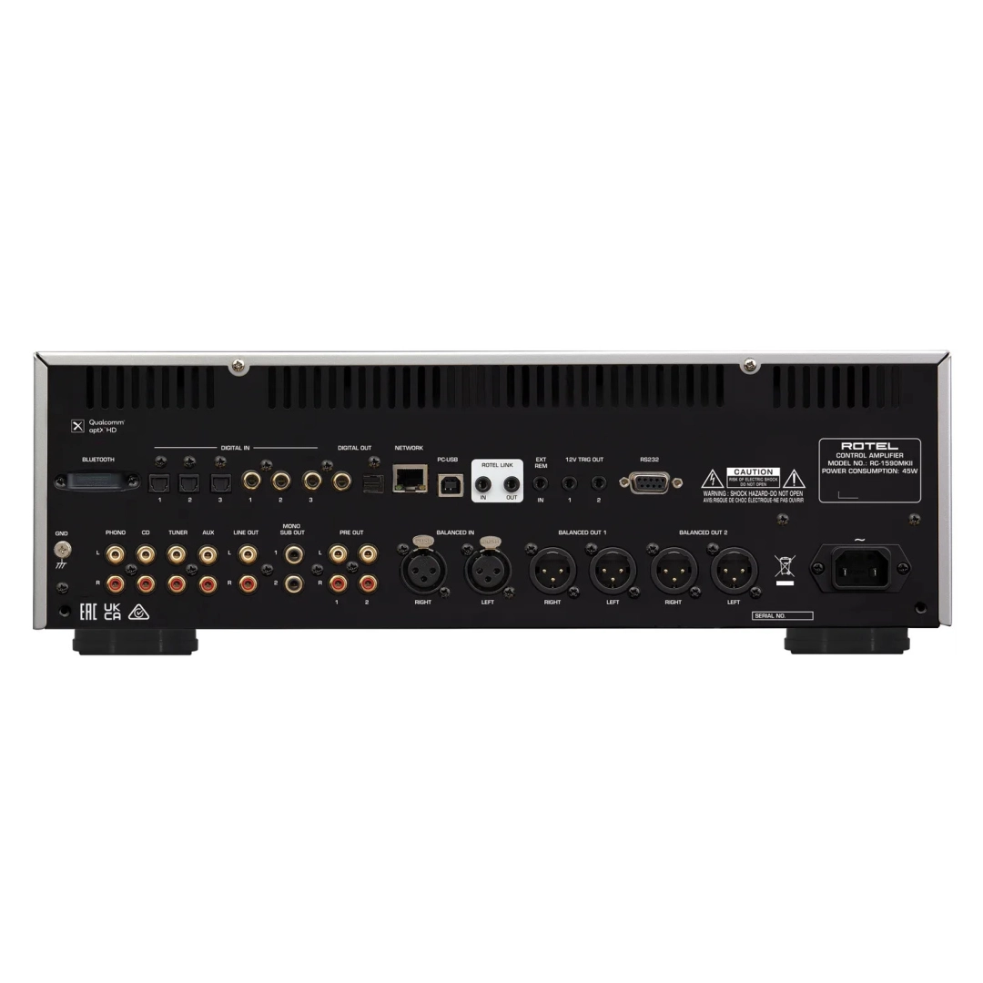 Попередній підсилювач Rotel RC-1590 MkII Black