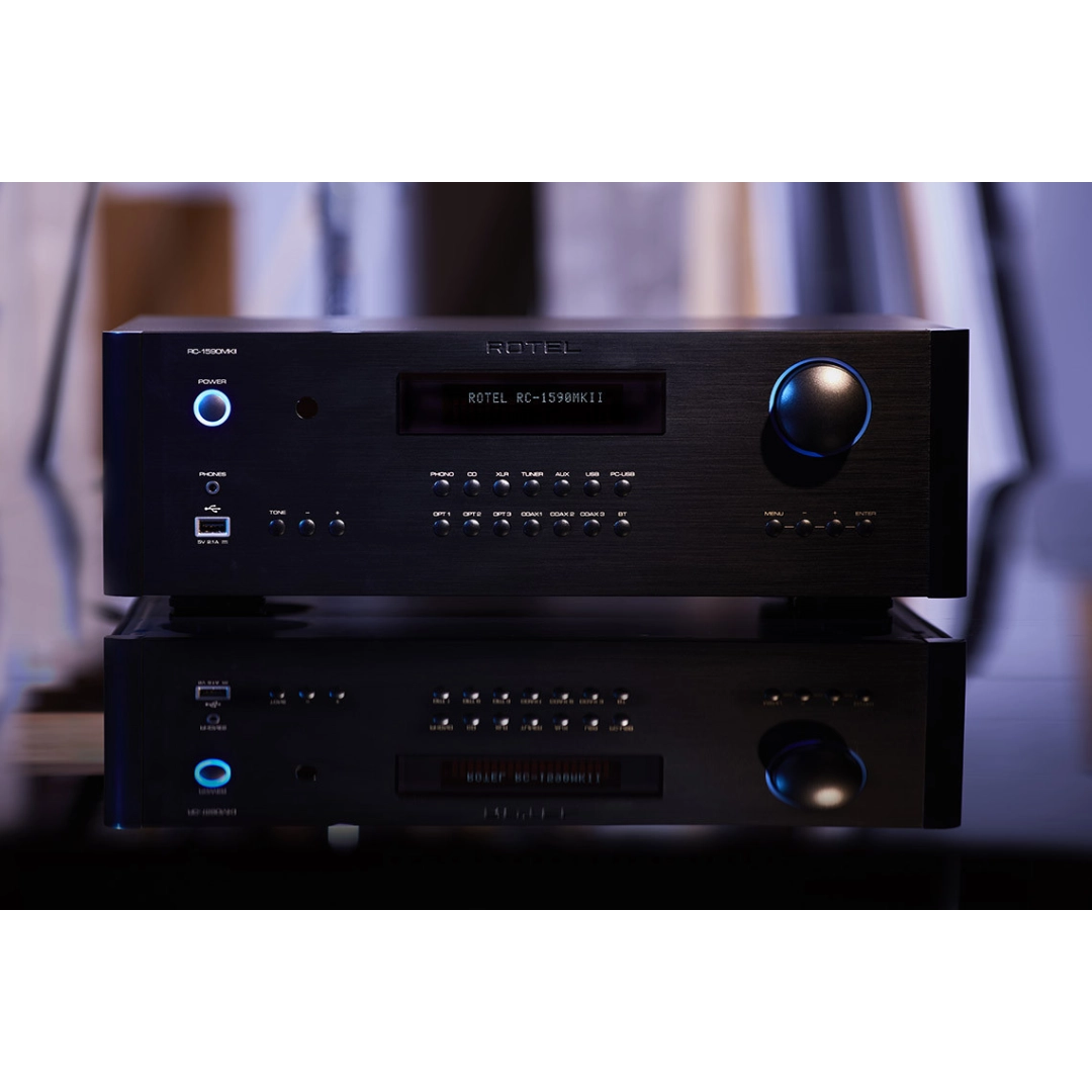 Попередній підсилювач Rotel RC-1590 MkII Black