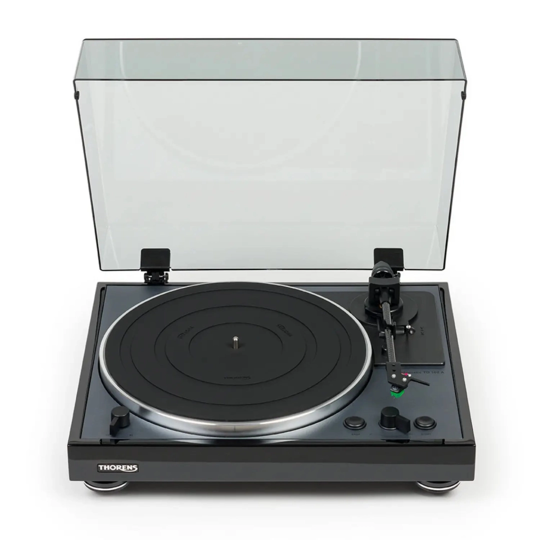 Програвач вінілових дисків Thorens TD 102 A High gloss Black (Full Automatic, Phono, AT-VM95E)