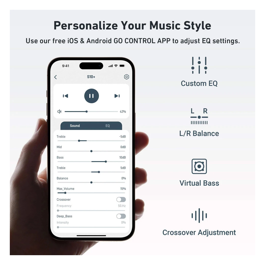 Підсилювач Arylic S10+ Wireless Mini Stereo Preamplifier Підсилювач Arylic S10+ Wireless Mini Stereo Preamplifier