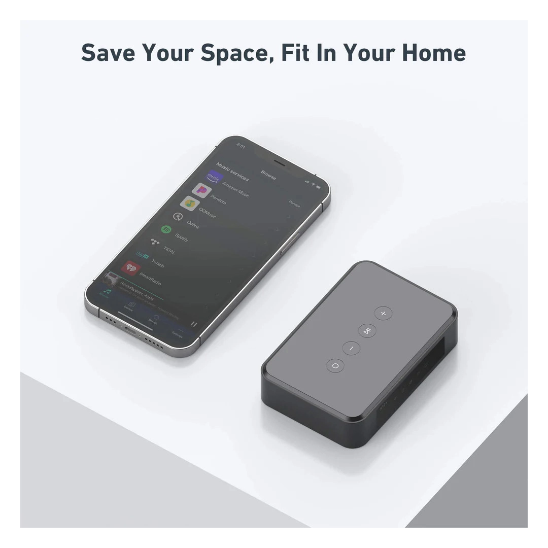 Підсилювач Arylic S10+ Wireless Mini Stereo Preamplifier Підсилювач Arylic S10+ Wireless Mini Stereo Preamplifier