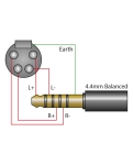 Аудіокабель iFi audio Balanced 4.4 mm to XLR cable SE