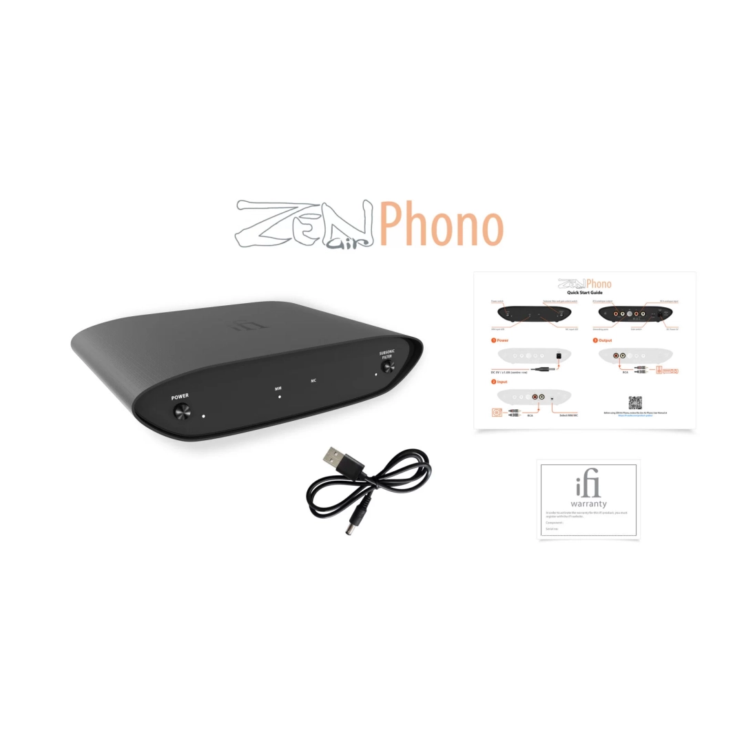 Фонокоректор iFi Zen Air Phono Black Фонокоректор iFi Zen Air Phono Black