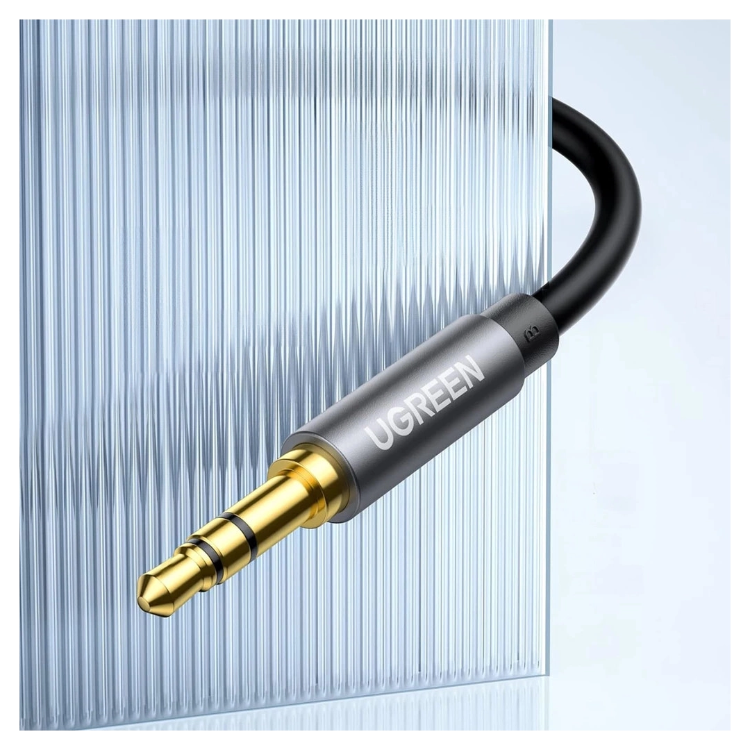 Кабель подовжувач Ugreen AV118 3.5 mm Male to 3.5 mm Female, 1 m Black 10592 Кабель подовжувач Ugreen AV118 3.5 mm Male to 3.5 mm Female, 1 m Black 10592