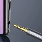 Кабель подовжувач Ugreen AV118 3.5 mm Male to 3.5 mm Female, 1 m Black 10592 Кабель подовжувач Ugreen AV118 3.5 mm Male to 3.5 mm Female, 1 m Black 10592