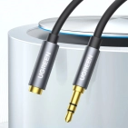 Кабель подовжувач Ugreen AV118 3.5 mm Male to 3.5 mm Female, 1.5 m Black 40674 Кабель подовжувач Ugreen AV118 3.5 mm Male to 3.5 mm Female, 1.5 m Black 40674