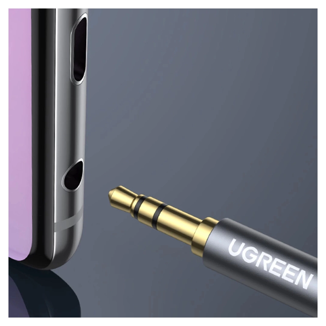 Кабель подовжувач Ugreen AV118 3.5 mm Male to 3.5 mm Female, 1.5 m Black 40674 Кабель подовжувач Ugreen AV118 3.5 mm Male to 3.5 mm Female, 1.5 m Black 40674