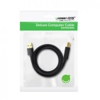 Кабель цифровий Ugreen US135 USB-A 2.0 - USB-B 2.0 Cable, 2 m Black 20847 Кабель цифровий Ugreen US135 USB-A 2.0 - USB-B 2.0 Cable, 2 m Black 20847