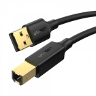 Кабель цифровий Ugreen US135 USB-A 2.0 - USB-B 2.0 Cable, 2 m Black 20847 Кабель цифровий Ugreen US135 USB-A 2.0 - USB-B 2.0 Cable, 2 m Black 20847