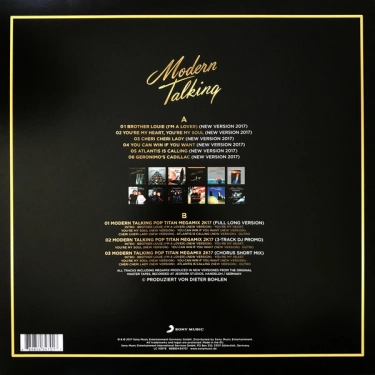 Modern Talking – Back For Gold - The New Versions