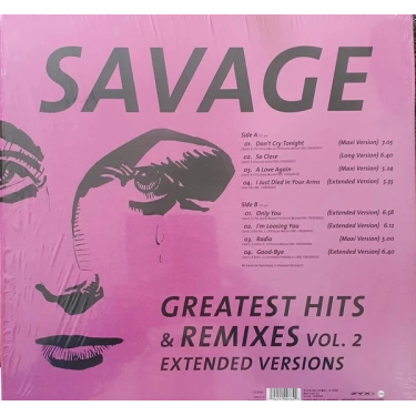 Savage – Greatest Hits & Remixes Vol. 2