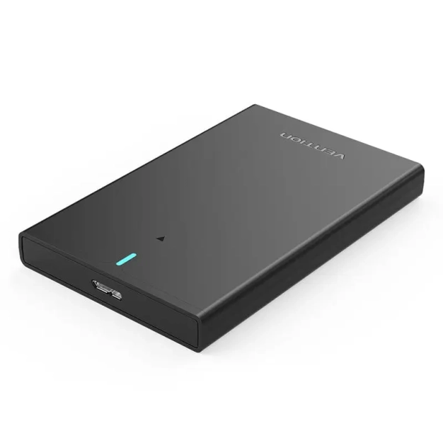 Зовнішня кишеня Vention для 2.5" HDD/SSD USB 3.0 Micro-B Black (KPAB0)