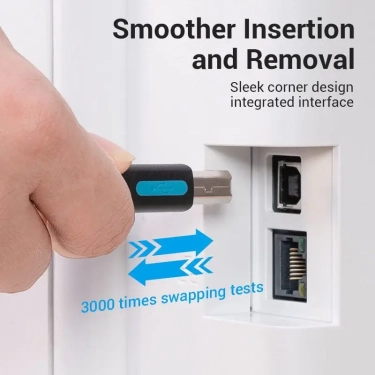 Кабель для принтера Vention USB Type C-B Male Print 1.5 м (CQUBG)
