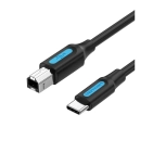 Кабель для принтера Vention USB Type C-B Male Print 2 м (CQUBH) Кабель для принтера Vention USB Type C-B Male Print 2 м (CQUBH)