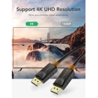 Кабель Cabletime DisplayPort v1.2 1.8m Black, 4K 60Hz, 2K 144Hz (CD21K) Кабель Cabletime DisplayPort v1.2 1.8m Black, 4K 60Hz, 2K 144Hz (CD21K)